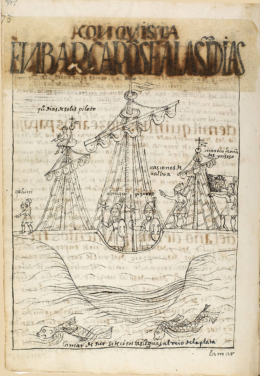 The Royal Danish Library, Felipe Guaman Poma de Ayala «Nueva corónica y buen gobierno, 1615»